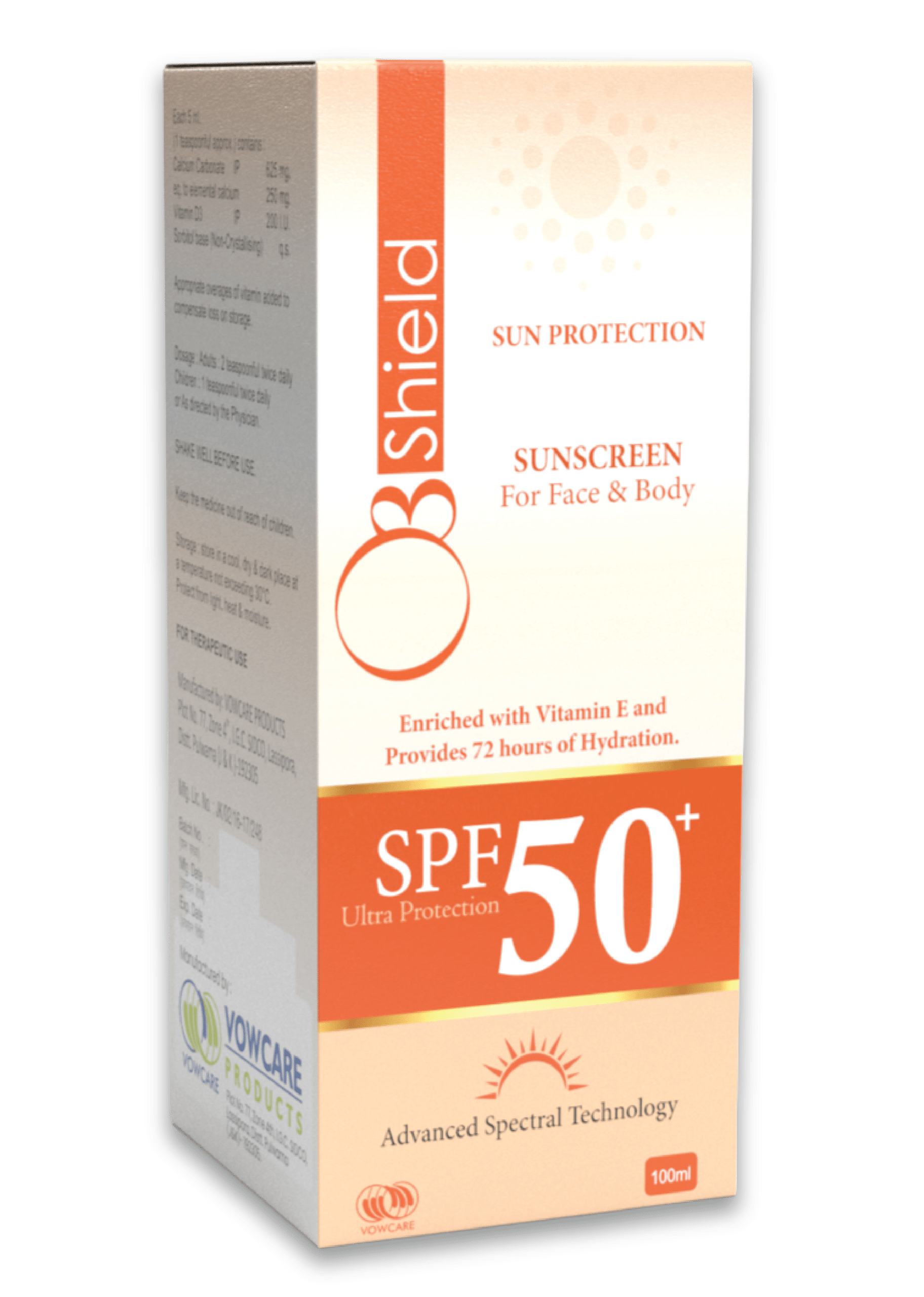 O3 Shield Sunscreen 50 ml
